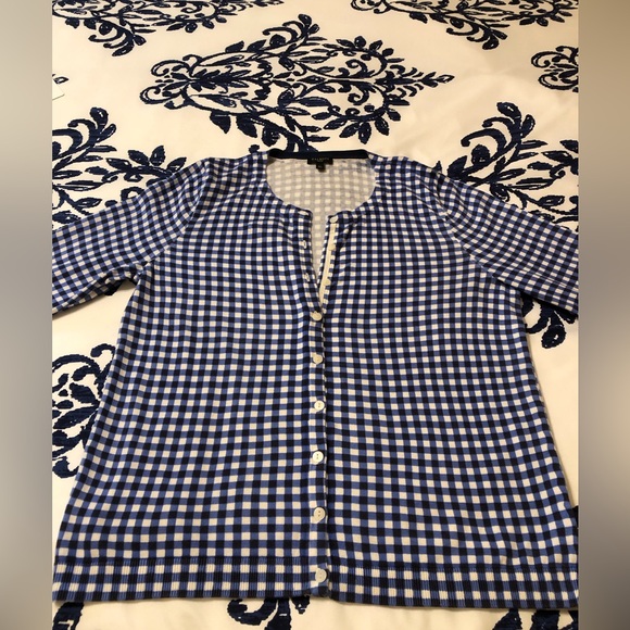 Talbots, LP cute, three-quarter sleeve cardigan. - Picture 4 of 11